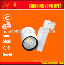 Luz da trilha 20W COB ferroviário luz halógena lâmpada 110v 120v 220v 230v 240v faixa lâmpada LED